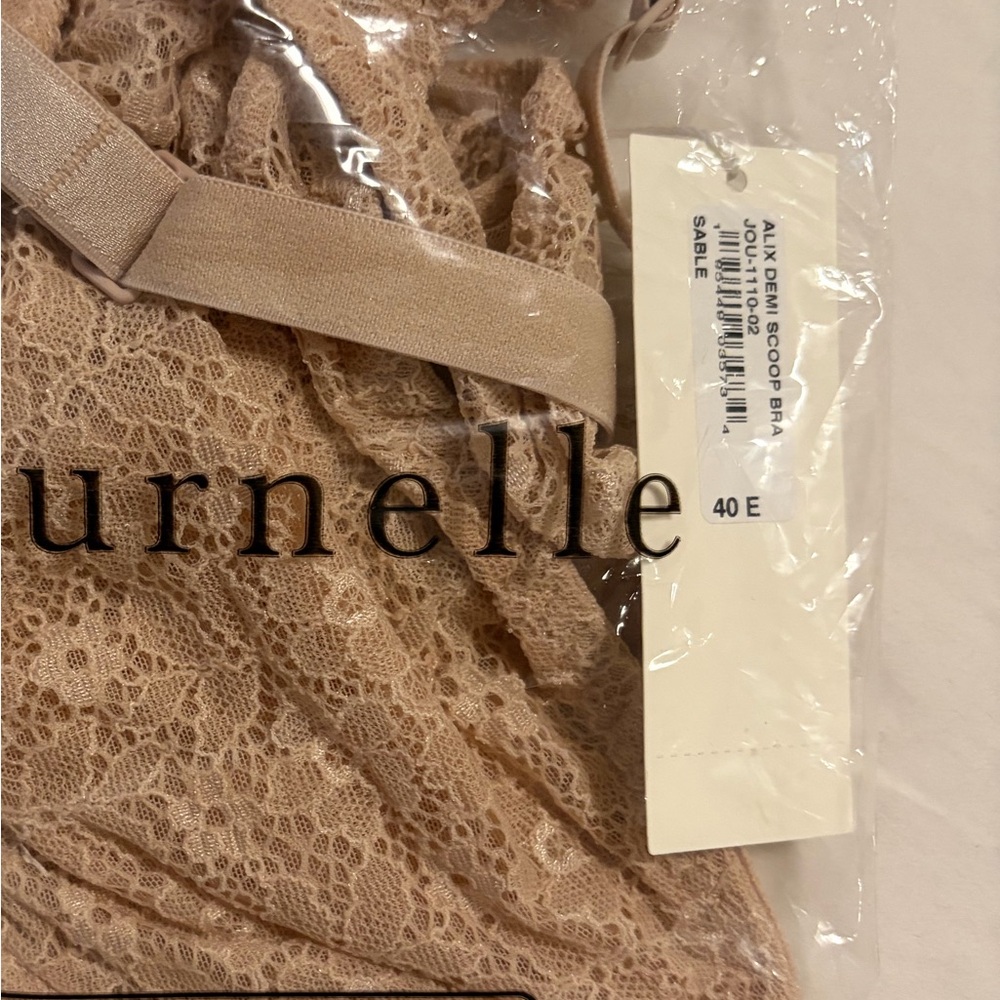 New Journelle Alix Demi Scoop Bra | Sable - Sable / 40E - Picture 5 of 5